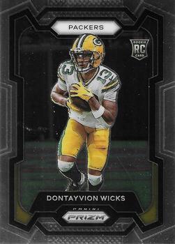 #333 Dontayvion Wicks - Green Bay Packers - 2023 Panini Prizm Football
