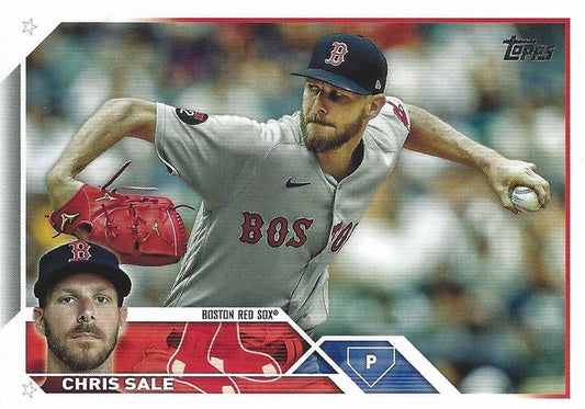 #333 Chris Sale - Boston Red Sox - 2023 Topps Baseball