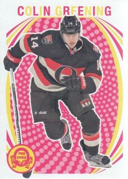 #333 Colin Greening - Ottawa Senators - 2013-14 O-Pee-Chee - Retro Hockey