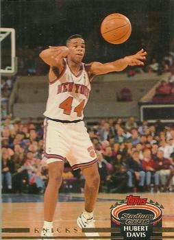 #333 Hubert Davis - New York Knicks - 1992-93 Stadium Club Basketball