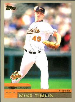 #333 Mike Timlin - Baltimore Orioles - 2000 Topps Baseball