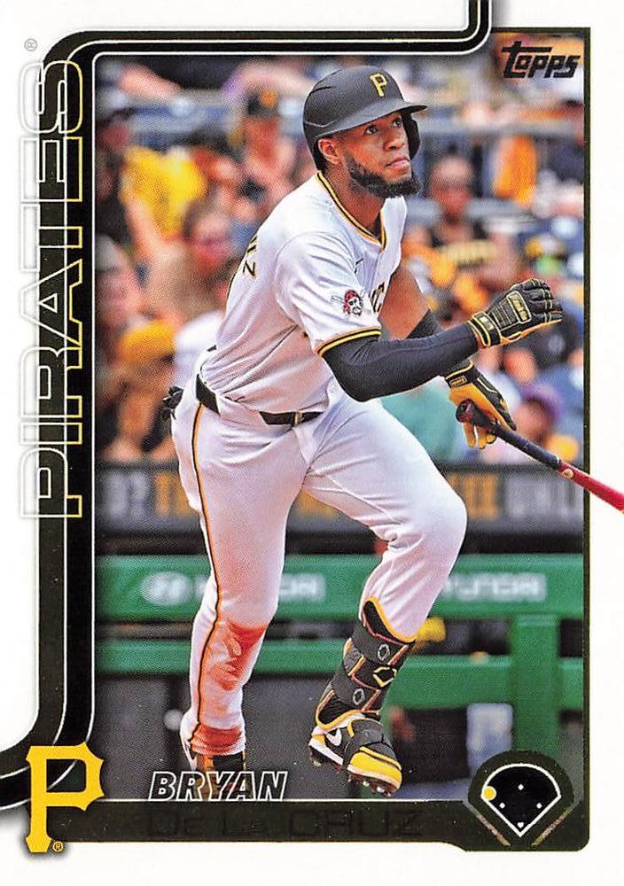 #333 Bryan De La Cruz - Pittsburgh Pirates - 2025 Topps Baseball
