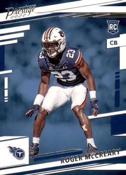 #333 Roger McCreary - Tennessee Titans - 2022 Panini Prestige Football