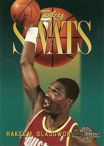 #333 Hakeem Olajuwon - Houston Rockets - 1994-95 SkyBox Premium Basketball