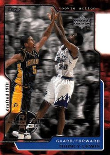 #333 Quincy Lewis - Utah Jazz - 1999-00 Upper Deck Basketball