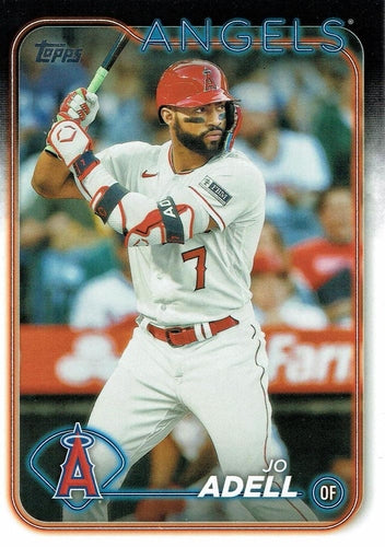 #333 Jo Adell - Los Angeles Angels - 2024 Topps Baseball