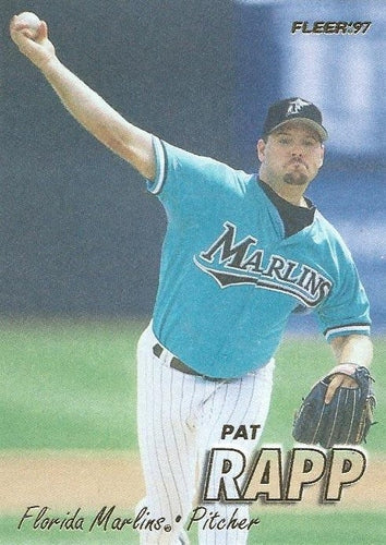 #334 Pat Rapp - Florida Marlins - 1997 Fleer Baseball