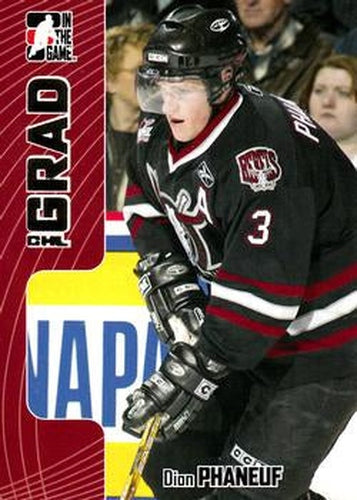 #334 Dion Phaneuf - Red Deer Rebels - 2005-06 In The Game Heroes and Prospects Hockey