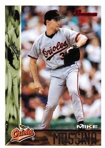 #334 Mike Mussina - Baltimore Orioles - 1995 Bowman Baseball