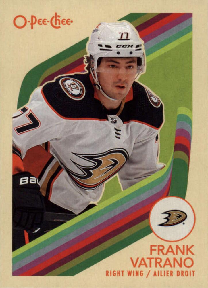 #334 Frank Vatrano - Anaheim Ducks - 2023-24 O-Pee-Chee - Retro Hockey