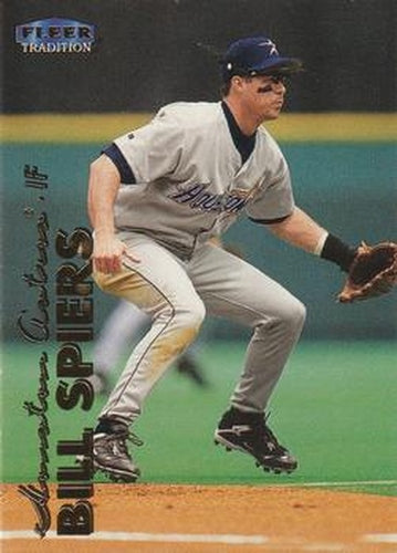 #334 Bill Spiers - Houston Astros - 1999 Fleer Tradition Baseball