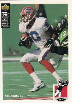 #334 Bill Brooks - Buffalo Bills - 1994 Collector's Choice Football