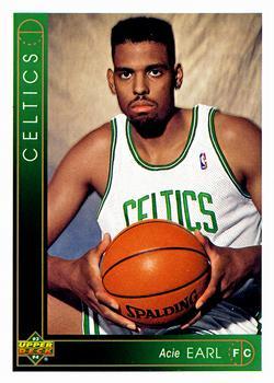 #334 Acie Earl - Boston Celtics - 1993-94 Upper Deck Basketball