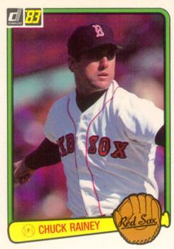 #334 Chuck Rainey - Boston Red Sox - 1983 Donruss Baseball