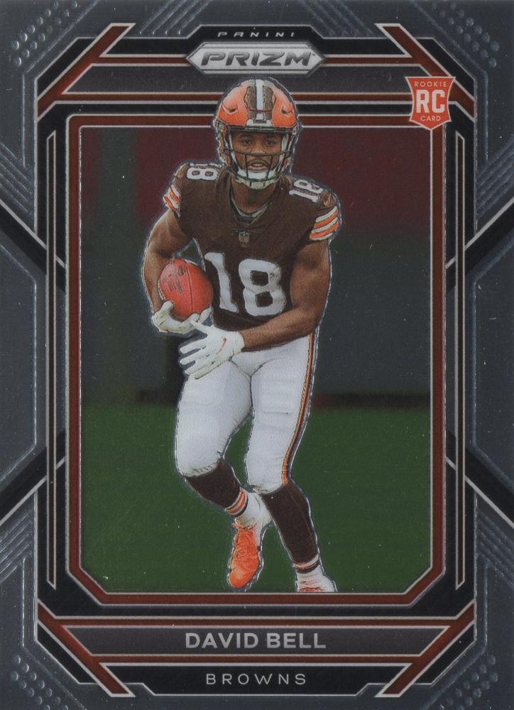 #334 David Bell - Cleveland Browns - 2022 Panini Prizm Football