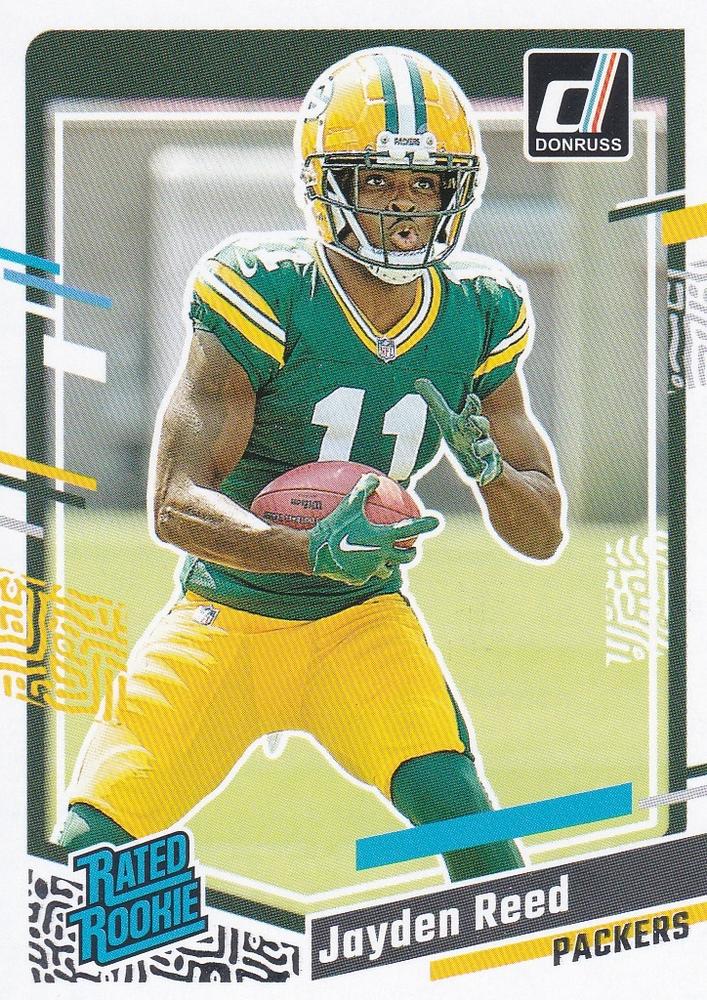 #334 Jayden Reed - Green Bay Packers - 2023 Donruss Football