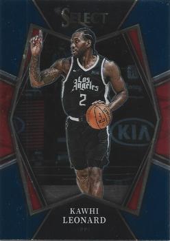 #193 Kawhi Leonard - Los Angeles Clippers - 2021-22 Panini Select - Blue Basketball
