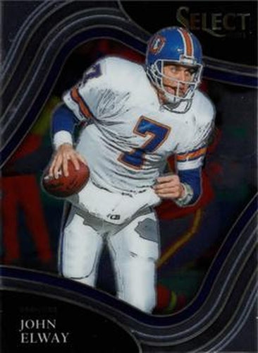 #335 John Elway - Denver Broncos - 2021 Panini Select Football