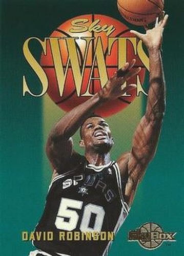 #335 David Robinson - San Antonio Spurs - 1994-95 SkyBox Premium Basketball