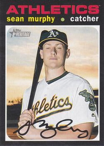 #335 Sean Murphy - Oakland Athletics - 2020 Topps Heritage Baseball