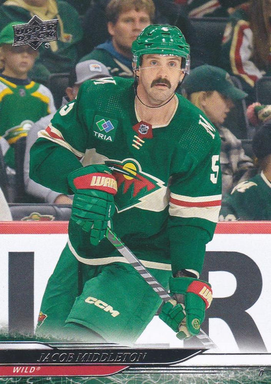 #335 Jacob Middleton - Minnesota Wild - 2024-25 Upper Deck Hockey