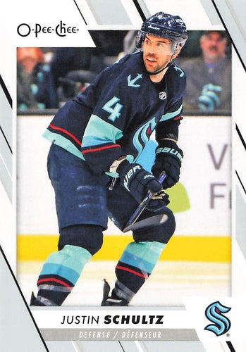 #335 Justin Schultz - Seattle Kraken - 2023-24 O-Pee-Chee Hockey