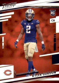 #335 Kyler Gordon - Chicago Bears - 2022 Panini Prestige Football