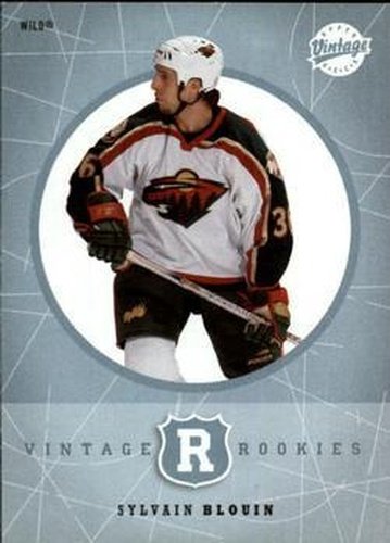 #335 Sylvain Blouin - Minnesota Wild - 2002-03 Upper Deck Vintage Hockey