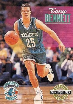 #335 Tony Bennett - Charlotte Hornets - 1992-93 SkyBox Basketball