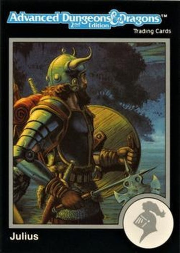 #335 Julius - 1991 TSR Advanced Dungeons & Dragons - Silver