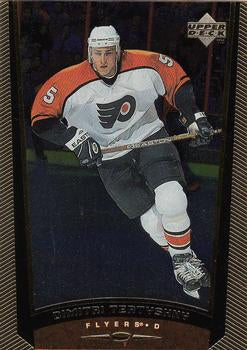 #336 Dimitri Tertyshny - Philadelphia Flyers - 1998-99 Upper Deck Gold Reserve Hockey