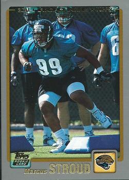 #336 Marcus Stroud - Jacksonville Jaguars - 2001 Topps Football