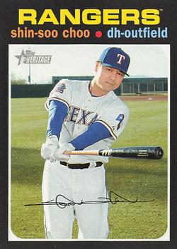 #336 Shin-Soo Choo - Texas Rangers - 2020 Topps Heritage Baseball
