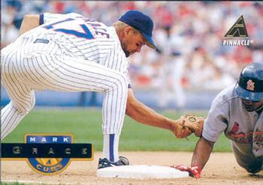 #336 Mark Grace - Chicago Cubs - 1994 Pinnacle Baseball