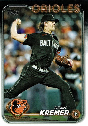 #336 Dean Kremer - Baltimore Orioles - 2024 Topps Baseball