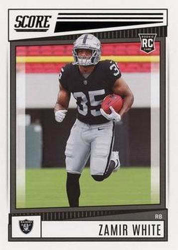 #336 Zamir White - Las Vegas Raiders - 2022 Score Football