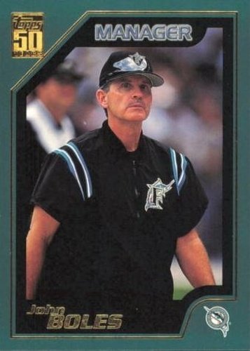 #336 John Boles - Florida Marlins - 2001 Topps Baseball