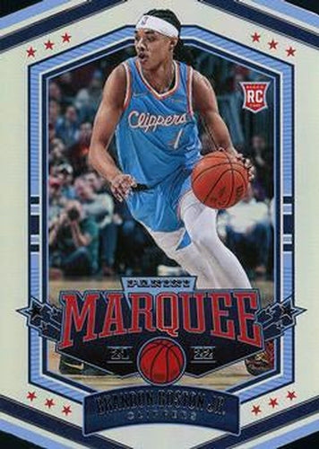 #336 Brandon Boston Jr. - Los Angeles Clippers - 2021-22 Panini Chronicles Basketball