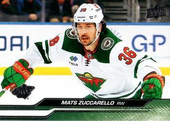 #337 Mats Zuccarello - Minnesota Wild - 2023-24 Upper Deck Hockey