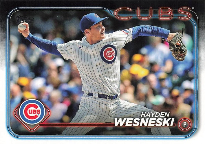 #337 Hayden Wesneski - Chicago Cubs - 2024 Topps Baseball