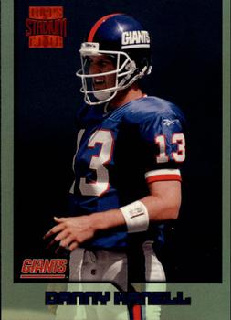 #337 Danny Kanell - New York Giants - 1996 Stadium Club Football