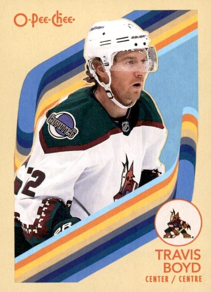 #337 Travis Boyd - Arizona Coyotes - 2023-24 O-Pee-Chee - Retro Hockey