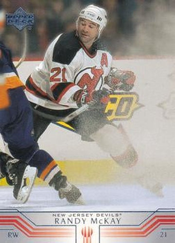 #337 Randy McKay - New Jersey Devils - 2001-02 Upper Deck Hockey