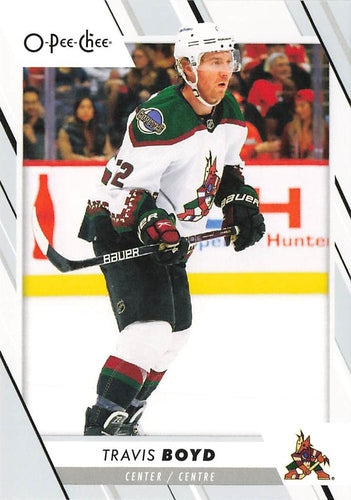 #337 Travis Boyd - Arizona Coyotes - 2023-24 O-Pee-Chee Hockey