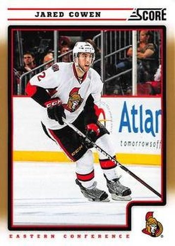 #337 Jared Cowen - Ottawa Senators - 2012-13 Score - Gold Rush Hockey