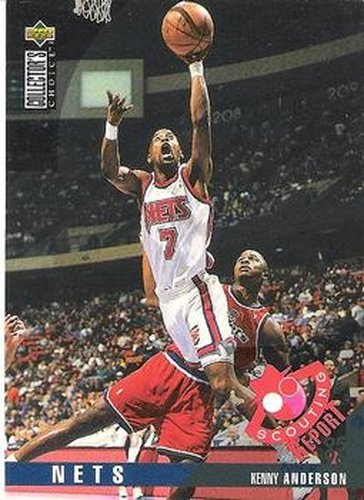 #337 Kenny Anderson - New Jersey Nets - 1995-96 Collector's Choice Basketball