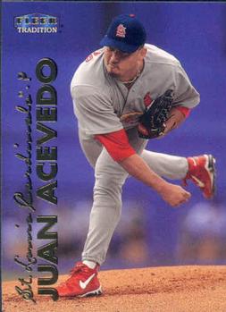 #337 Juan Acevedo - St. Louis Cardinals - 1999 Fleer Tradition Baseball