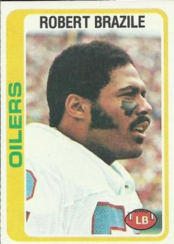 #337 Robert Brazile - Houston Oilers - 1978 Topps Football