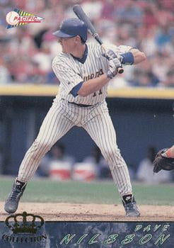 #337 Dave Nilsson - Milwaukee Brewers - 1994 Pacific Baseball