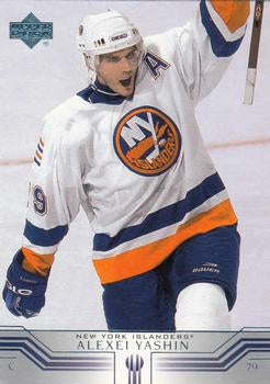 #338 Alexei Yashin - New York Islanders - 2001-02 Upper Deck Hockey